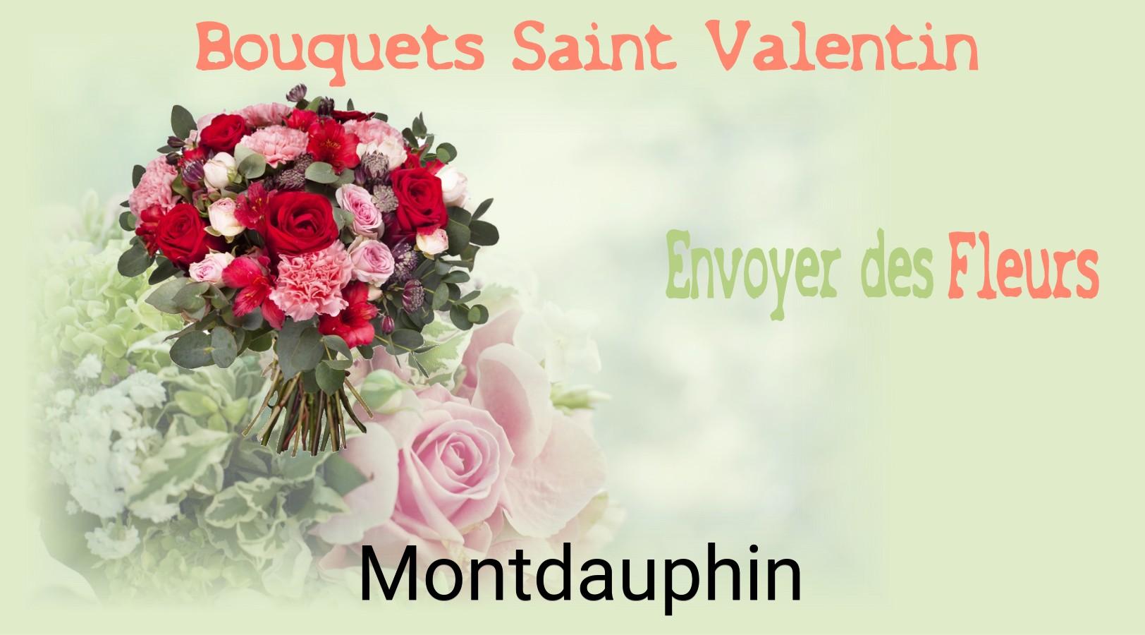 Roses de Saint-Valentin livrées à Montdauphin
